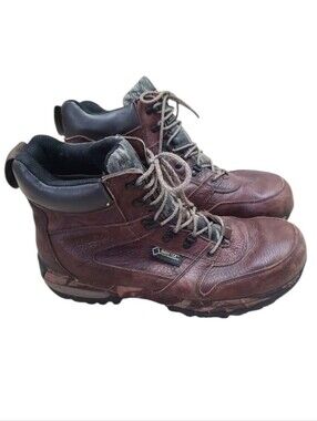 Redhead Gore-Tex Brown Leather Men's Hiking Boots Size 14